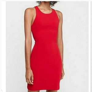 Express cut out back dress